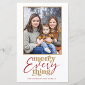 バジェットレトロメリーEverythingホリデーフォト (正面)