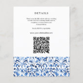 バジェットレモンツリーフォトオールインワンウェディング招待 (裏面)