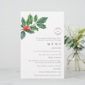 バジェットロゴホリーベリークリスマスパーティーメニュー (スタンド正面)