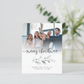 バジェットロゴ写真会社の葉メリークリスマス (スタンド正面)