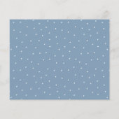 バジェットロボット誕生日パーティフォト招待状 (裏面)