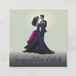 バジェットロマンチックなゴシック愛好家の輸送詳細 エンクロージャーカード