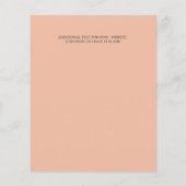 バジェットロマンチックフローラハート結婚リース (裏面)