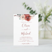 バジェットロマンチック写真ブルゴーニュ結婚の秋 (スタンド正面)