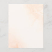 バジェットロマンチック赤面ピンクウォーター結婚カラー (裏面)