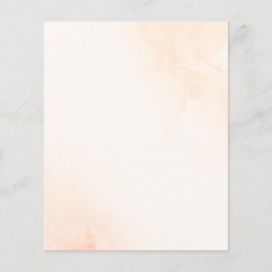 バジェットロマンチック赤面ピンクウォーター結婚カラー (裏面)