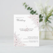 バジェットロマンティックシックバラ金ゴールド結婚フローラ (スタンド正面)