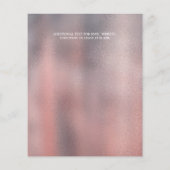 バジェットロマンティックシックバラ金ゴールド結婚フローラ (裏面)