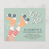 バジェットローラースケートで滑るガールズバースデーパーティー (正面)