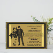 バジェットローリング20フラッパーガールギャングスター招待状 (スタンド正面)