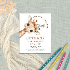 バジェットワイルドタイムキュートキリン2nd誕生日パーティー