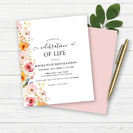 バジェットワイルドフラワーズお祝いメモリアル