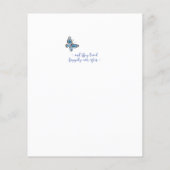 バジェットワイルドフラワーバード縁どフローラ結婚の (裏面)