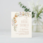 バジェットワイルドフラワーブライダルシャワーボホ (スタンド正面)