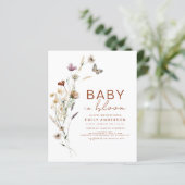 バジェットワイルドフラワーベビーイン開花シャワーテラコッタ (スタンド正面)