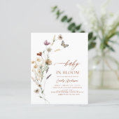 バジェットワイルドフラワーベビーイン開花シャワーテラコッタ (スタンド正面)