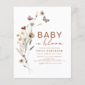 バジェットワイルドフラワーベビーイン開花シャワーテラコッタ チラシ (正面)