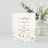 バジェットワイルドフラワーベビーイン開花招待状 (スタンド正面)