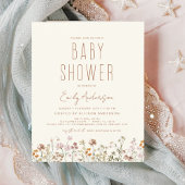 バジェットワイルドフラワーボホベイビーシャワーエレガントモダン