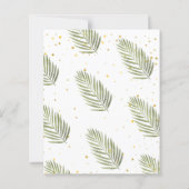 バジェットワイルドワンサファリベイビーシャワー (裏面)