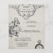 バジェットヴィンテージアリス結婚インワンダーランド (裏面)