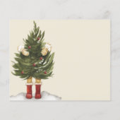 バジェットヴィンテージクリスマスツリー |ハウスパーティーチラシ (裏面)