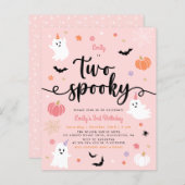 バジェット不気味2ハロウィン幽霊2nd誕生日 (正面/裏面)