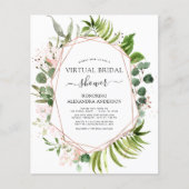 バジェット仮想ブライダルシャワーグリーンバラ金ゴールド (正面)