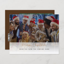 バジェット会社写真ロゴメリークリスマス