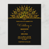 バジェット伝統的マンダラクラシックエレガント贅沢 (裏面)