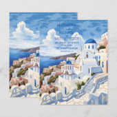 バジェット先ギリシャ結婚サントリーニ (正面/裏面)