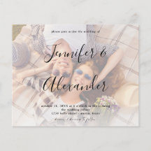 バジェット写真とビッグネーム横型結婚写真