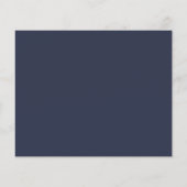 バジェット写真コラージュO聖なる夜のクリスマスカード (裏面)