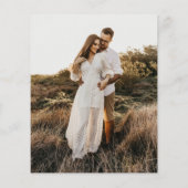 バジェット写真タコ愛のリハーサルのディナー チラシ (裏面)