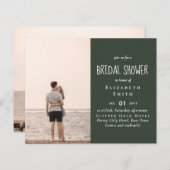 バジェット写真ブライダルシャワー結婚婚約 (正面/裏面)