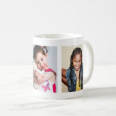 バジェット写真マグカップ – 祖父母おじいちゃん祖母 コーヒーマグカップ (正面右)