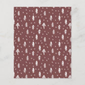 バジェット写真モダンコラージュ宗教クリスマス (裏面)