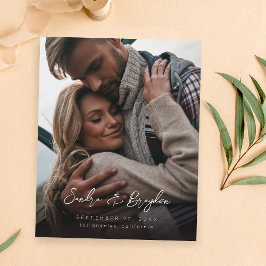 バジェット写真モダンV Chic 8日付を保存 チラシ