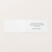 バジェット写真ユーカリ結婚プスのサンキューカード (内部フラット)