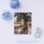 バジェット写真卒業ハットシャルボードVありがとう チラシ (シングル)