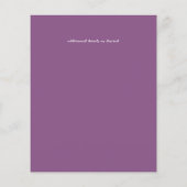 バジェット写真結婚式の日付を保存Boho抽象芸術 (裏面)