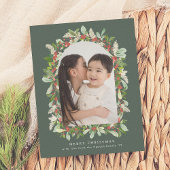 バジェット冬の庭の緑のクリスマス1の写真