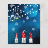 バジェット冬ワンダーランドパーティーブルームーン格言 (裏面)