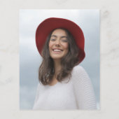 バジェット卒業パーティ招待状カスタムスクールカラー チラシ (裏面)