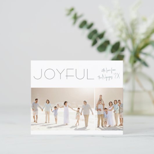 バジェット喜び2フォトミニマリストクリスマスホリデー (スタンド正面)