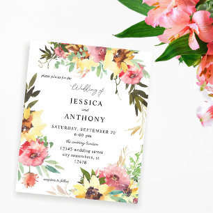 バジェット夏ひまわり結婚フローラの2 チラシ