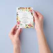 バジェット夏ひまわり結婚フローラの2 チラシ (手)