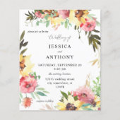 バジェット夏ひまわり結婚フローラの2 チラシ (正面)