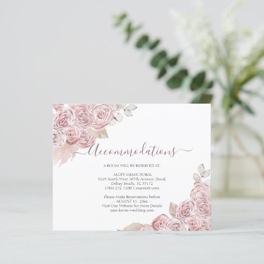 バジェット宿泊施設カードボヘミアンピンクフローラ (スタンド正面)