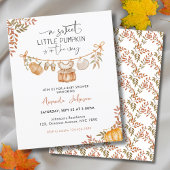 バジェット小さなカボチャは途中ベビーシャワー